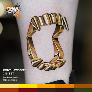 Pony Lawson 24k Set — World Famous Tattoo Ink — 1oz - Ultimate Tattoo Supply