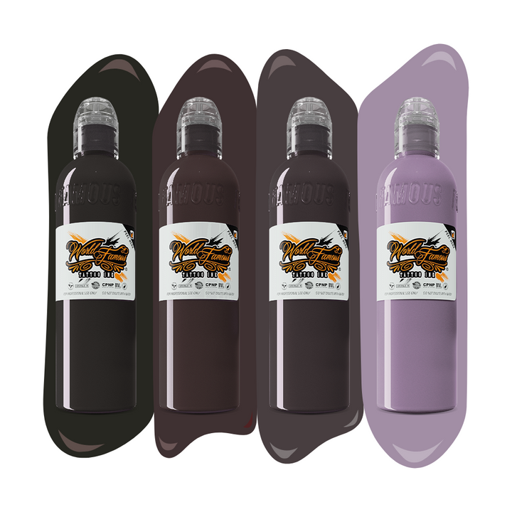 Slovak Skintone's Set 4oz - Ultimate Tattoo Supply