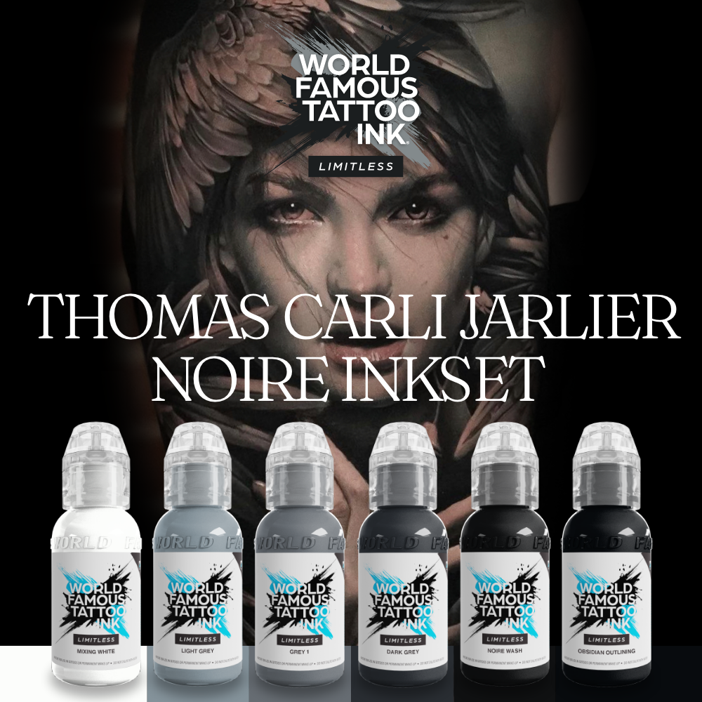 Thomas Carli Jarlier Noire Ink Set – Ultimate Tattoo Supply