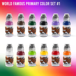 104 Color Set — World Famous Tattoo Ink — 1oz - Ultimate Tattoo Supply