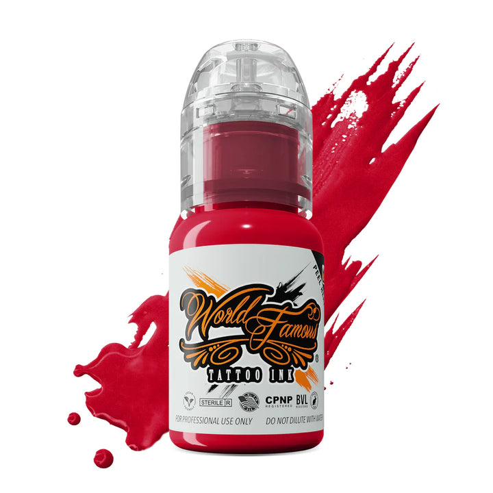 World Famous - United Ink Red - Ultimate Tattoo Supply