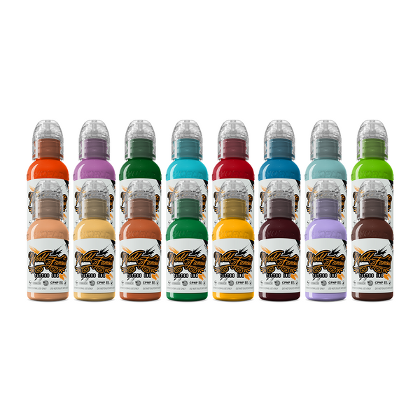 Ilya Fom's Animal Kingdom Sixteen Color Set - Ultimate Tattoo Supply