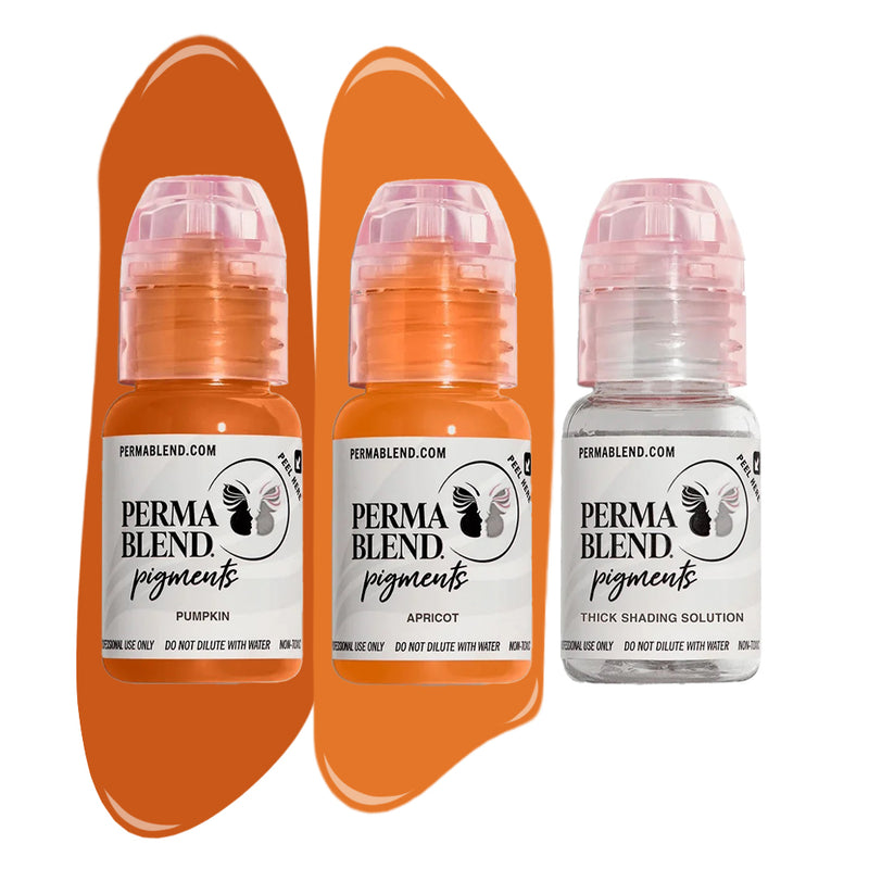 Perma Blend – Warm Modifier Eyebrow Mini Set - Ultimate Tattoo Supply