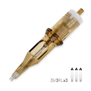 Kwadron Whip Shading Cartridge Tattoo Needles — Box of 20 - Ultimate Tattoo Supply