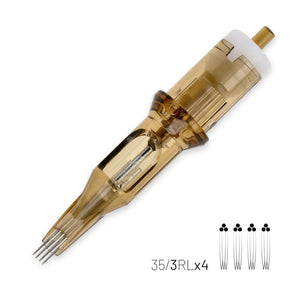 Kwadron Whip Shading Cartridge Tattoo Needles — Box of 20 - Ultimate Tattoo Supply