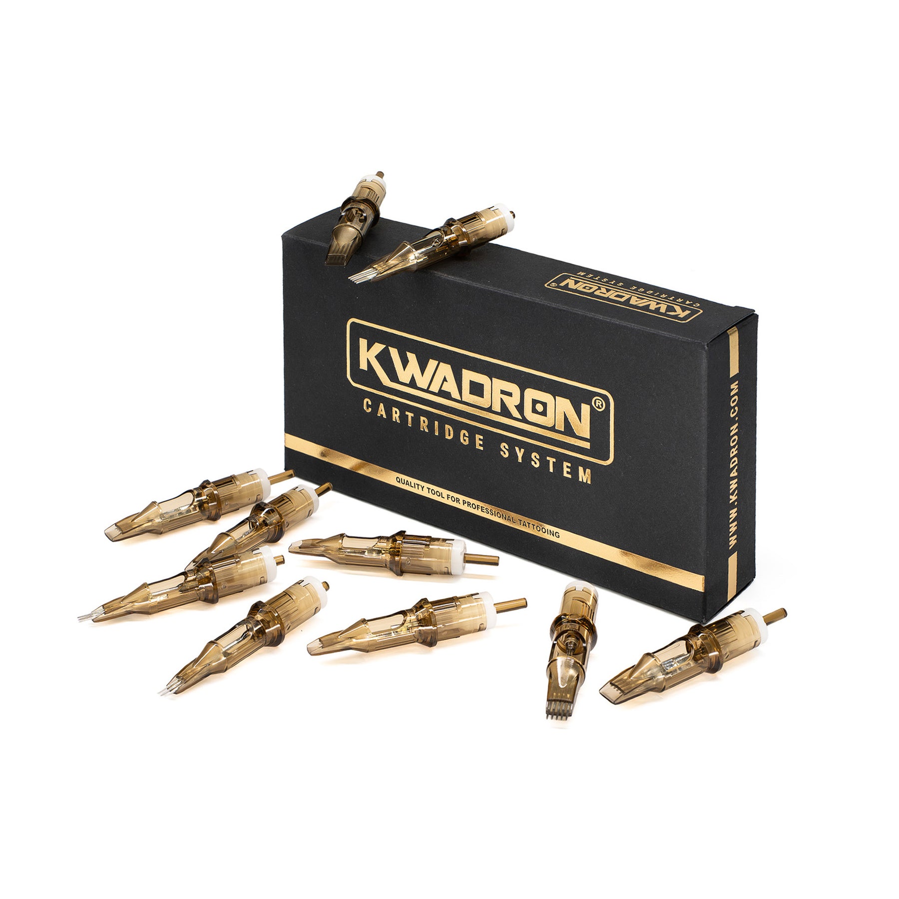 Kwadron Whip Shading Cartridge Tattoo Needles — Box of 20 - Ultimate Tattoo Supply