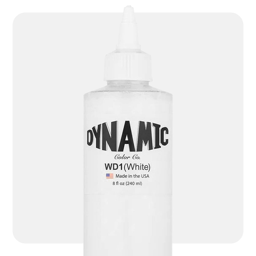 Dynamic White - 8oz. Bottle - Ultimate Tattoo Supply