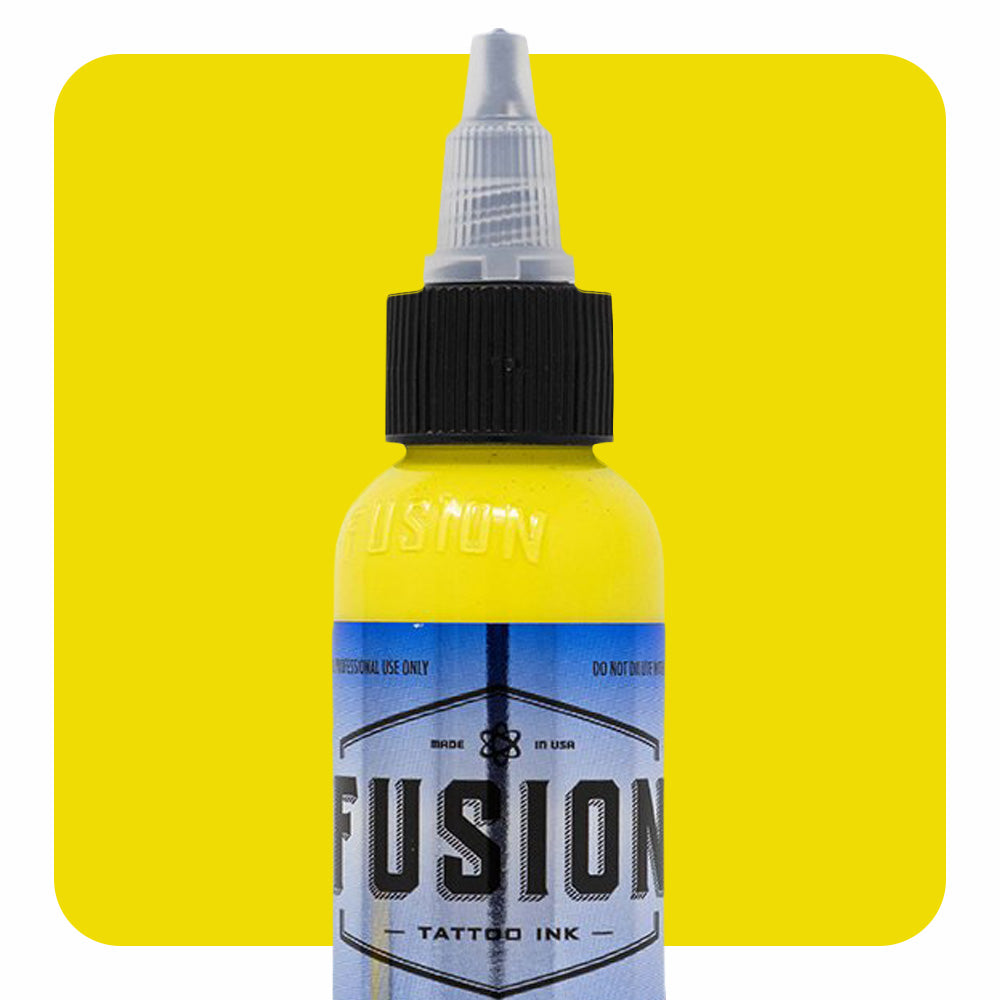 Gradient Yellow 3-Pack — Fusion Tattoo Ink — 1oz - Ultimate Tattoo Supply