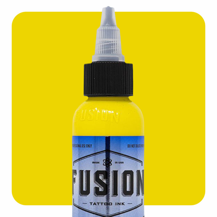 Gradient Yellow 3-Pack — Fusion Tattoo Ink — 1oz - Ultimate Tattoo Supply