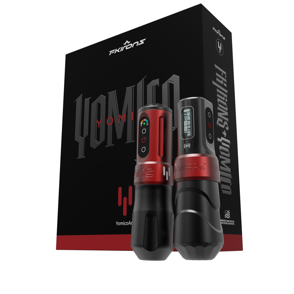 FK Irons Yomico Special Edition Tattoo Machine Bundle - Ultimate Tattoo Supply