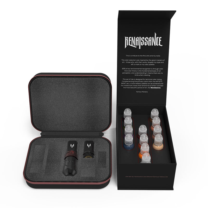 World Famous Yomico Special Edition Flux Max Machine & Renaissance Ink Kit
