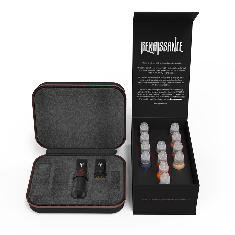 World Famous Yomico Special Edition Flux Max Machine & Renaissance Ink Kit