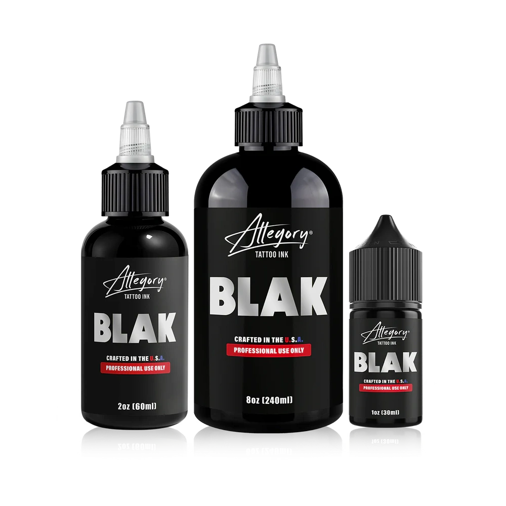 Allegory Blak Ink - Pick Size - Ultimate Tattoo Supply