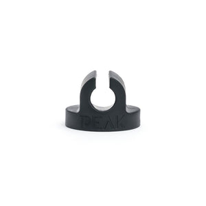 Bottom profile of Magnetic Clip Cord/RCA Holder on white background