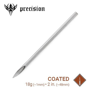 18g Sterilized 2" Coated Piercing Needle