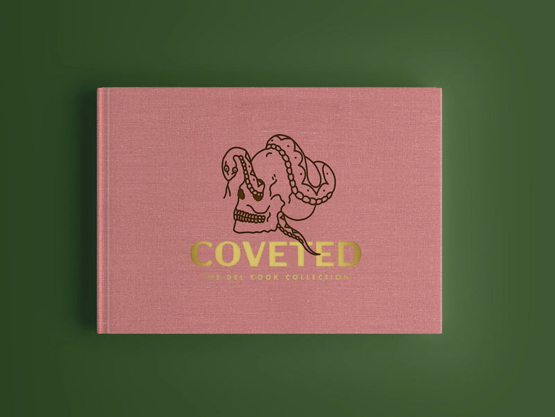 Coveted: The Del Cook Collection — Hardcover Book - Ultimate Tattoo Supply