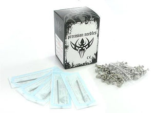100 Sterile Needles and 100 Labrets - 16g Labret Piercing Kit - Painful Pleasures