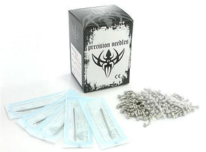 100 Sterile Needles and 100 Curved Barbells - Piercing Kit - Painful Pleasures