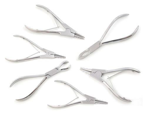 6 Piece Opening and Closing Ring Plier Kit - Painful Pleasures