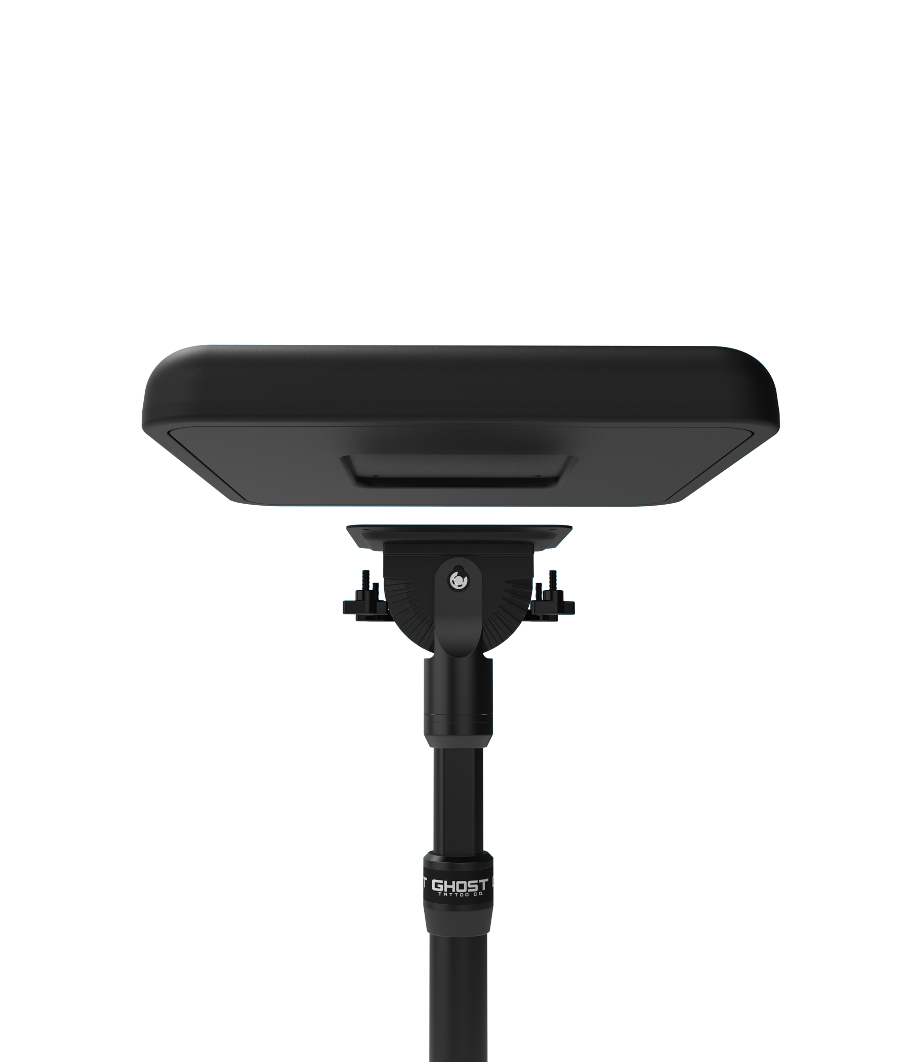 Ghost Tattoo Arm Rest Kit (Base + Black Demon Pad) - Ultimate Tattoo Supply