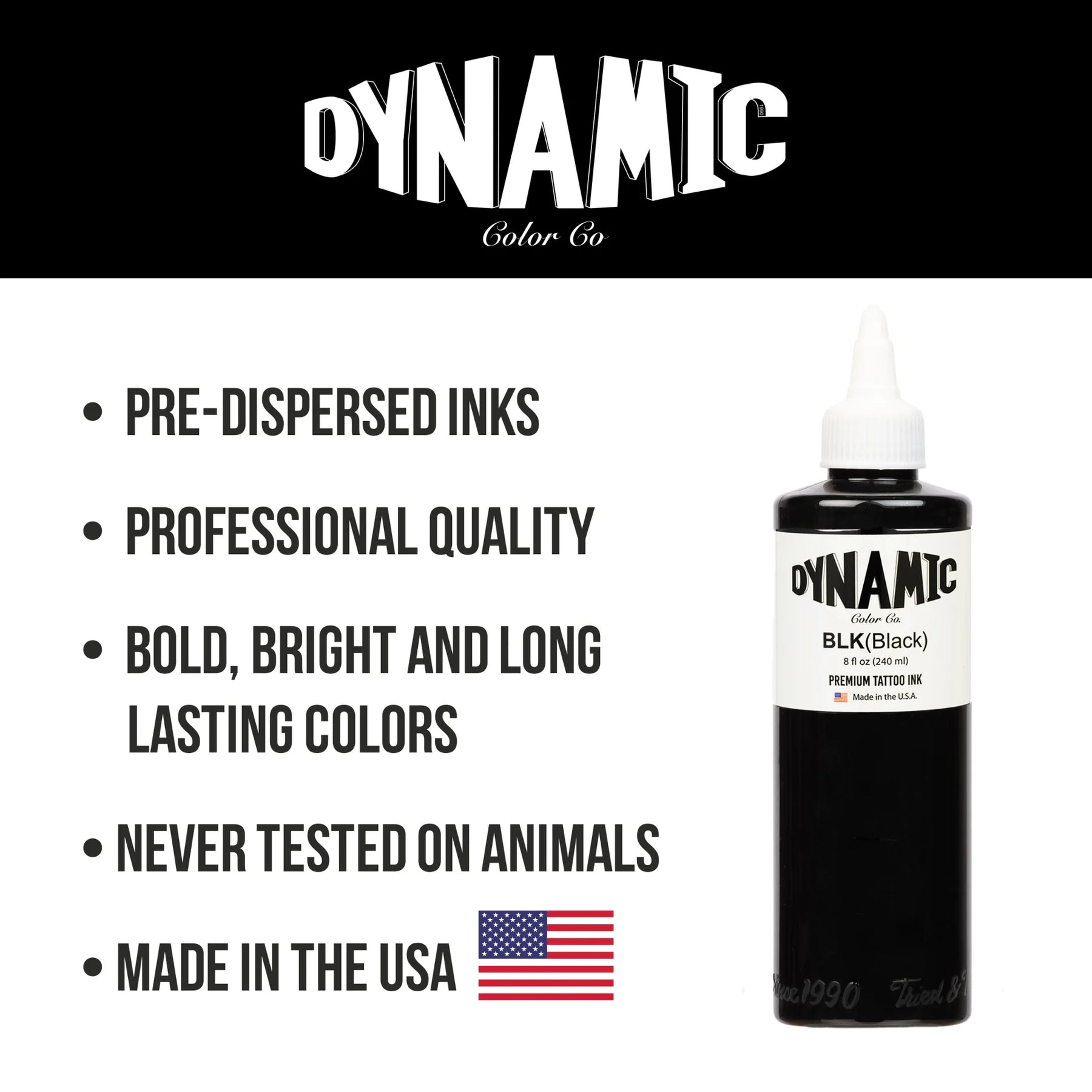 Dynamic Black - Pick Size - Ultimate Tattoo Supply