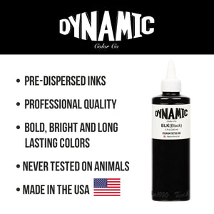 Dynamic Black - Pick Size - Ultimate Tattoo Supply