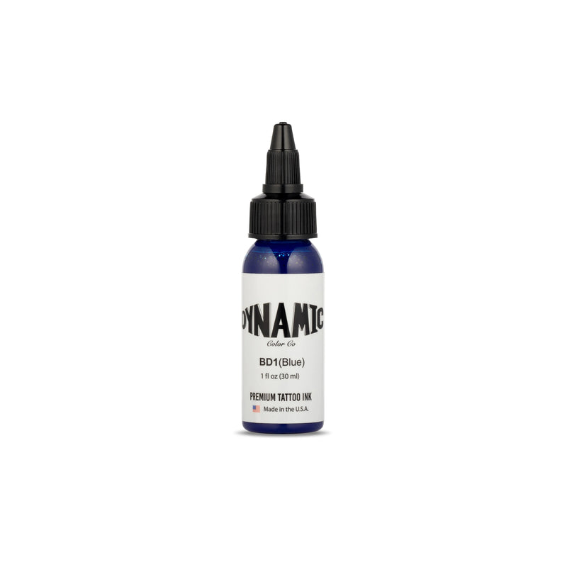 Dynamic Blue Tattoo Ink - 1oz. Bottle - Ultimate Tattoo Supply