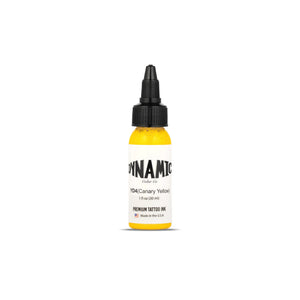 Dynamic Canary Yellow Tattoo Ink - 1oz. Bottle - Ultimate Tattoo Supply