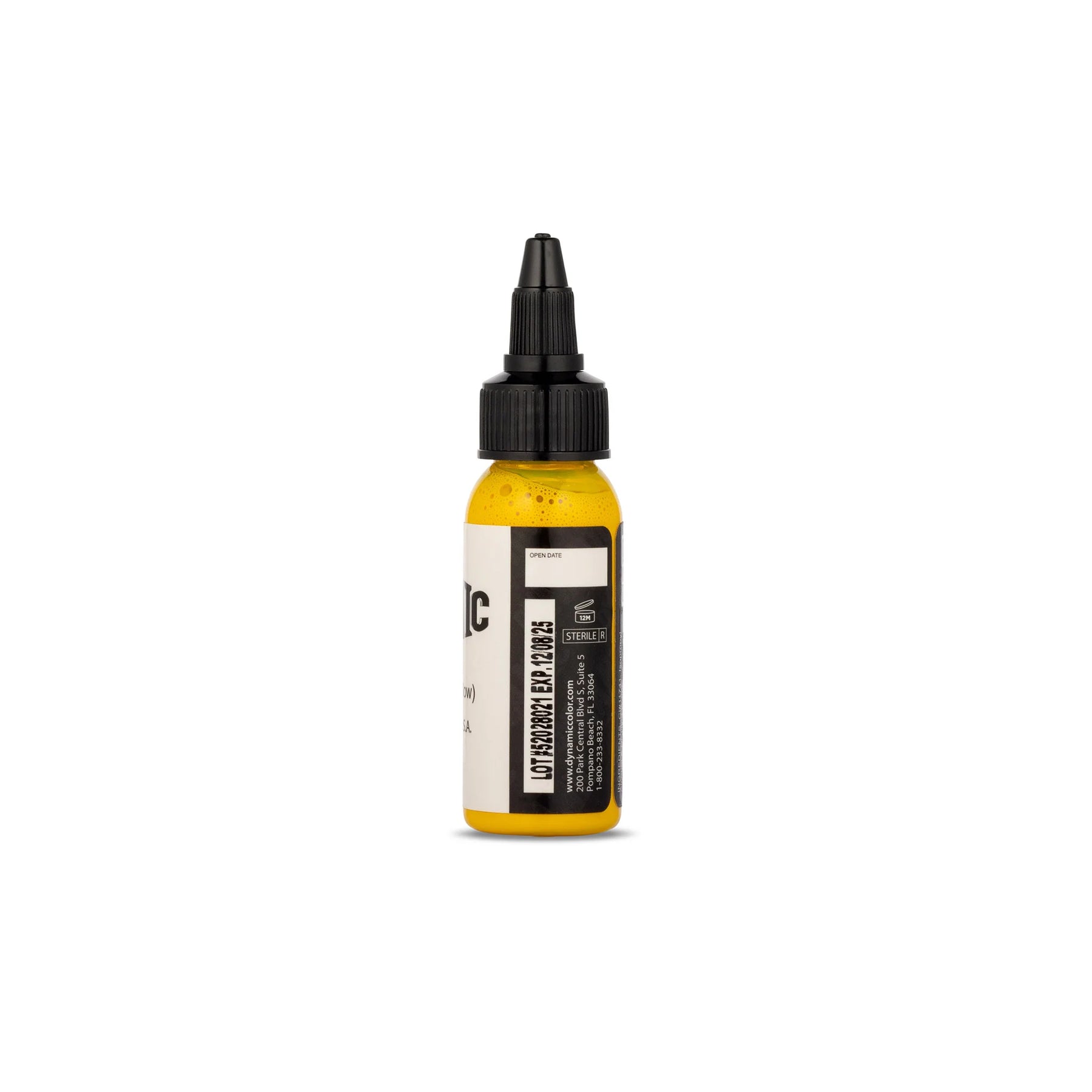 Dynamic Canary Yellow Tattoo Ink - 1oz. Bottle - Ultimate Tattoo Supply