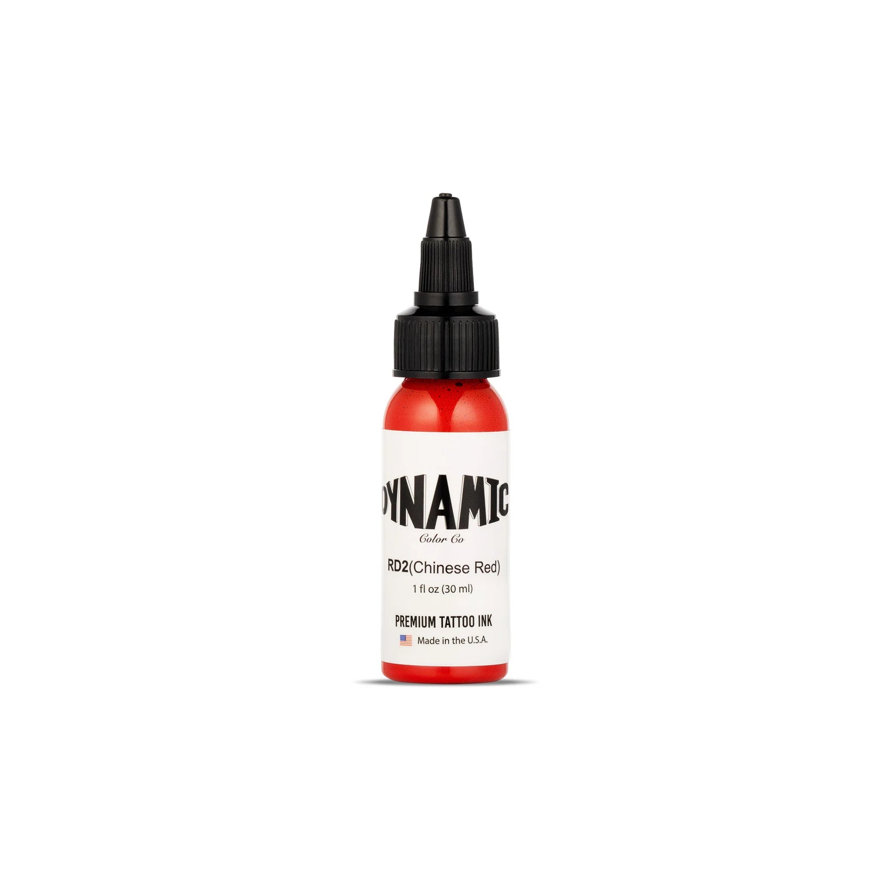 Dynamic Chinese Red Tattoo Ink - 1oz. Bottle - Ultimate Tattoo Supply