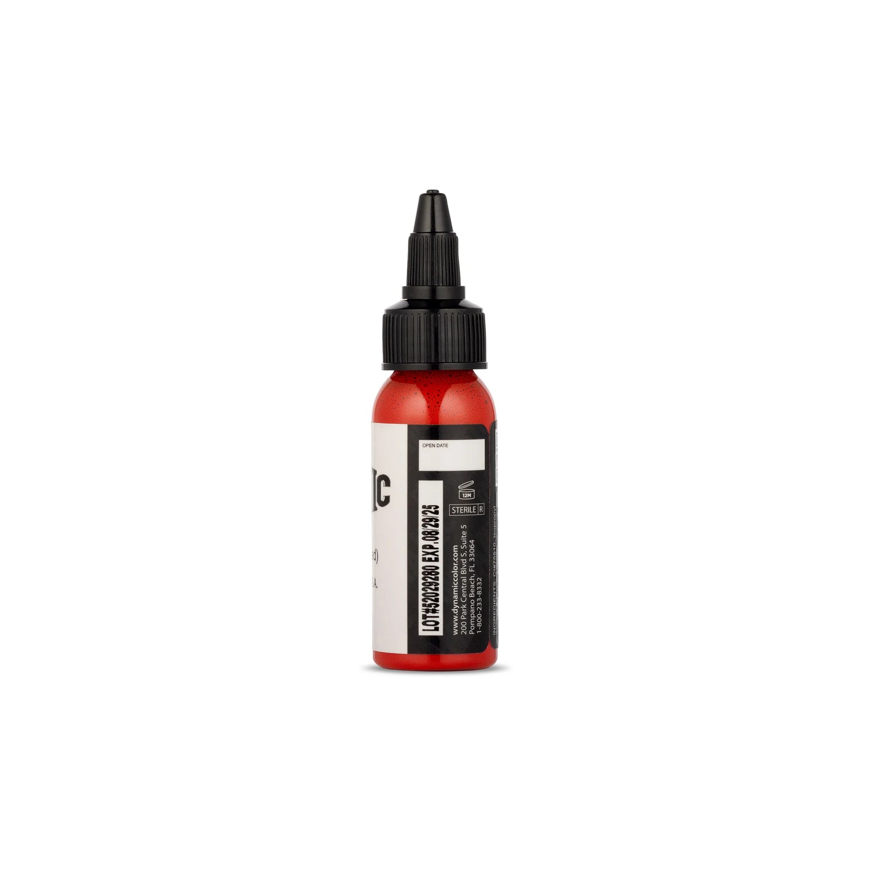Dynamic Chinese Red Tattoo Ink - 1oz. Bottle - Ultimate Tattoo Supply