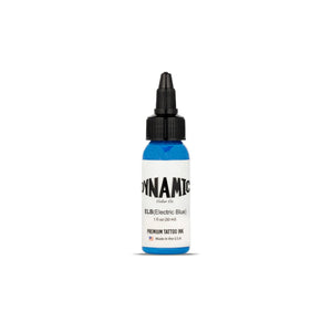 Dynamic Electric Blue Tattoo Ink - 1oz. Bottle - Ultimate Tattoo Supply