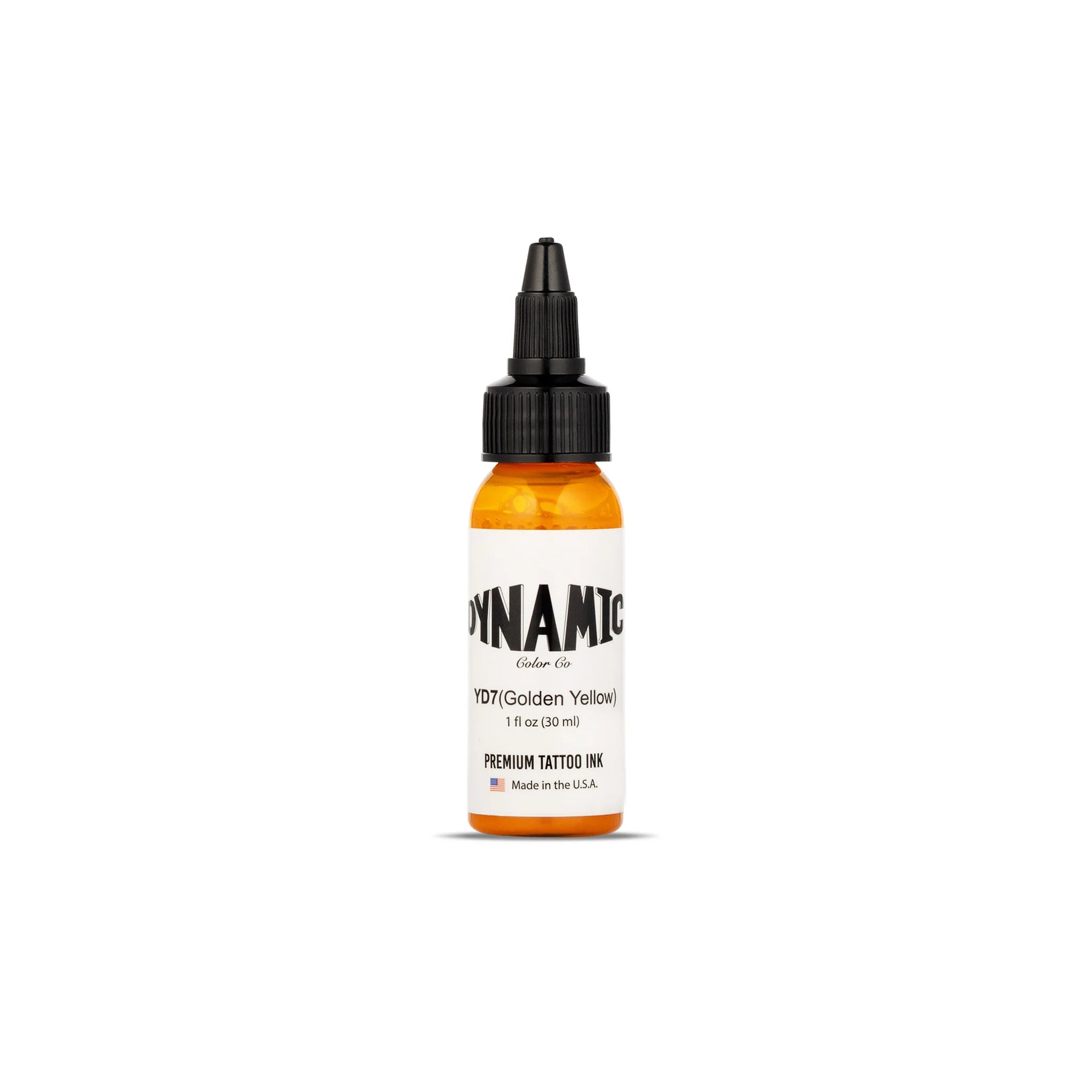 Dynamic Golden Yellow Tattoo Ink - 1oz. Bottle - Ultimate Tattoo Supply
