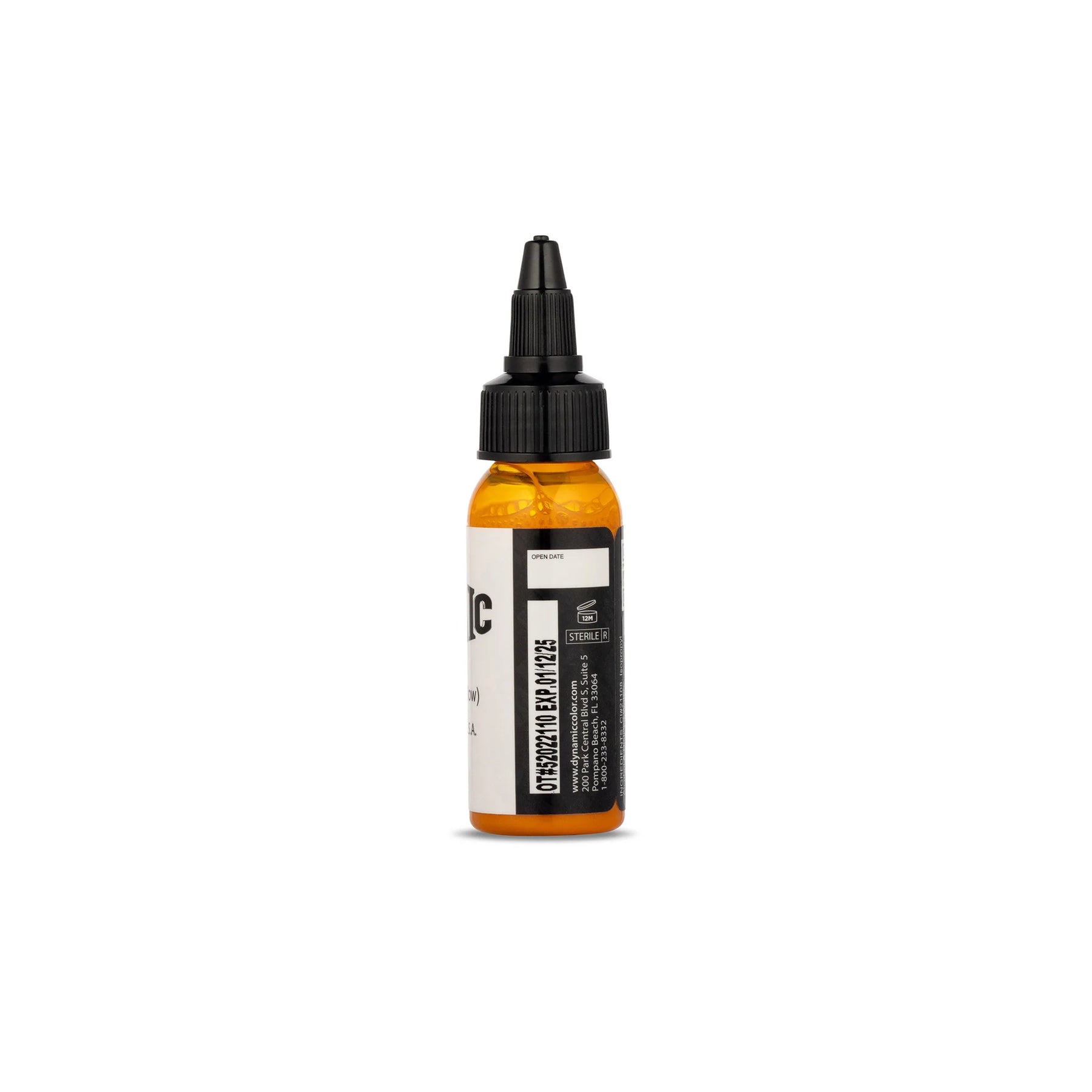 Dynamic Golden Yellow Tattoo Ink - 1oz. Bottle - Ultimate Tattoo Supply