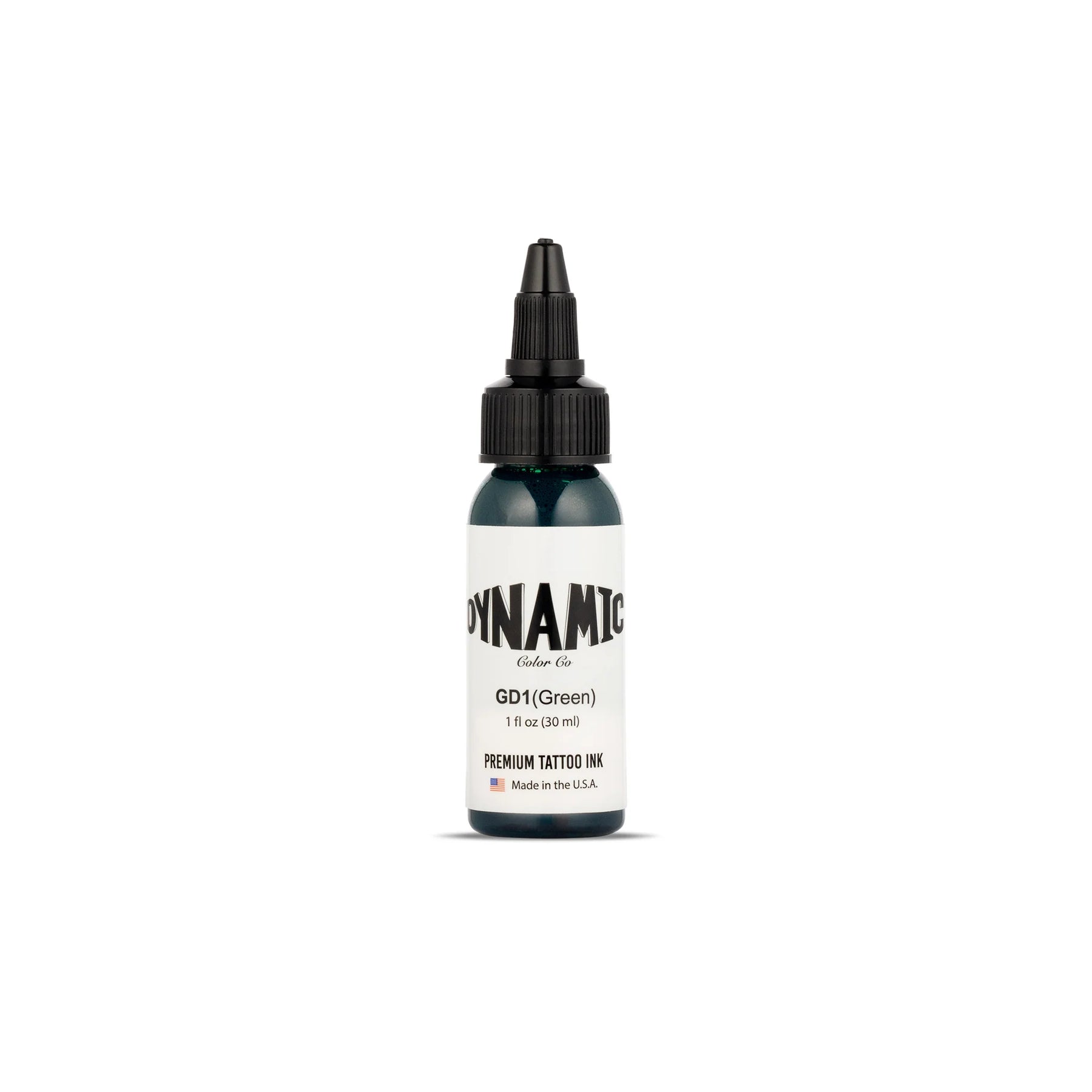 Dynamic Green Tattoo Ink - 1oz. Bottle - Ultimate Tattoo Supply