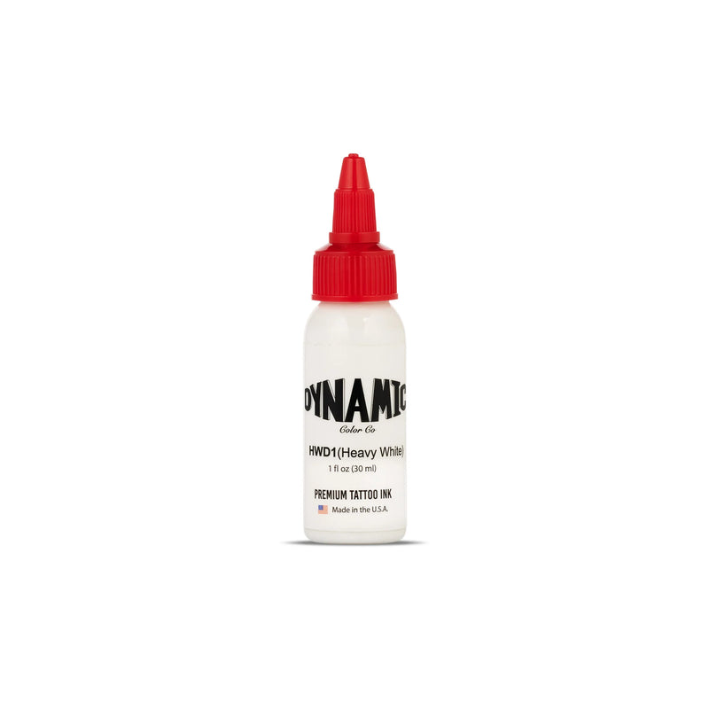 Dynamic Heavy White Tattoo Ink — Pick Size - Ultimate Tattoo Supply