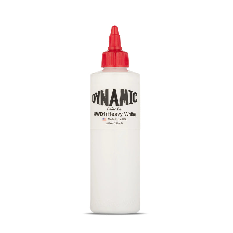 Dynamic Heavy White Tattoo Ink — Pick Size - Ultimate Tattoo Supply