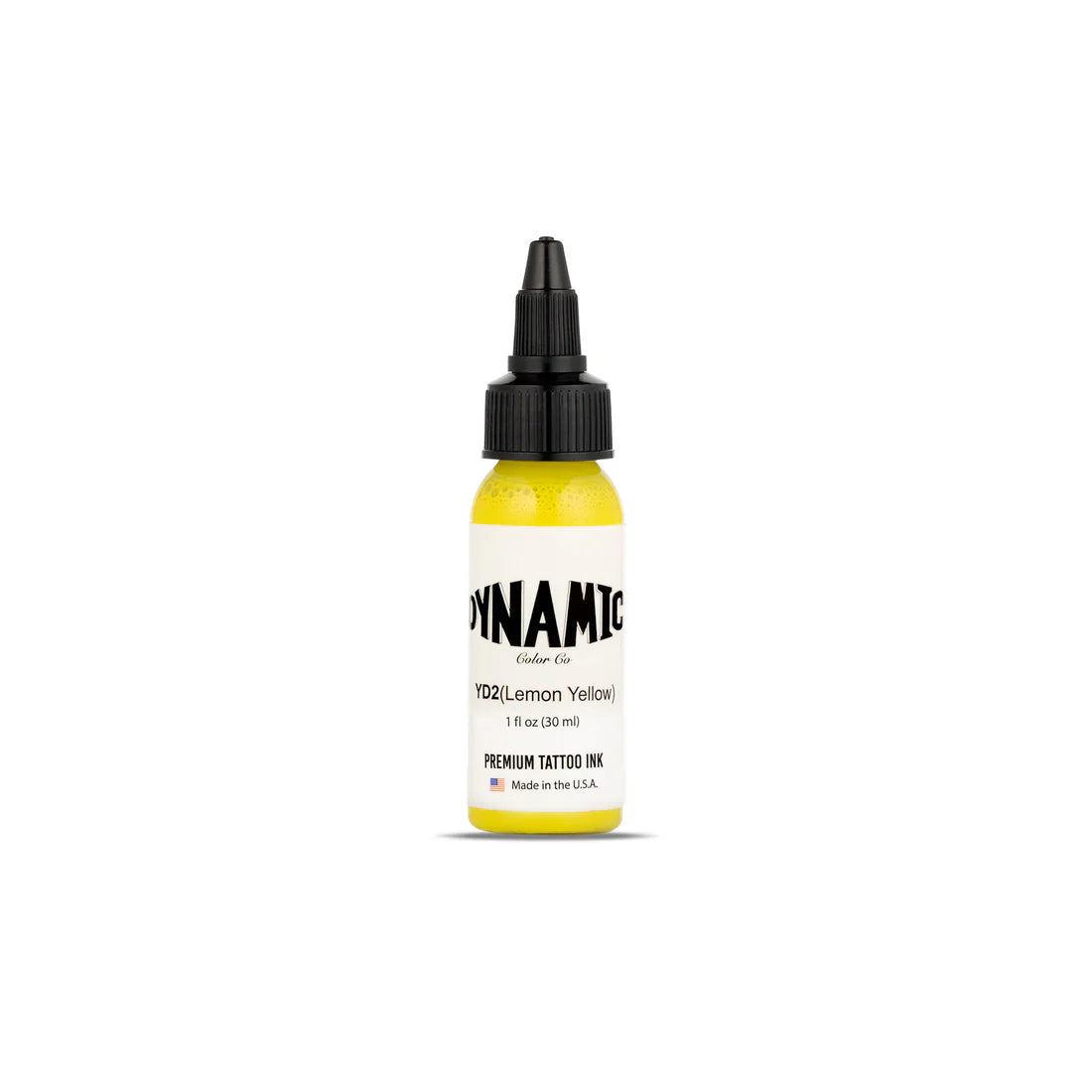 Dynamic Lemon Yellow Tattoo Ink - 1oz. Bottle - Ultimate Tattoo Supply