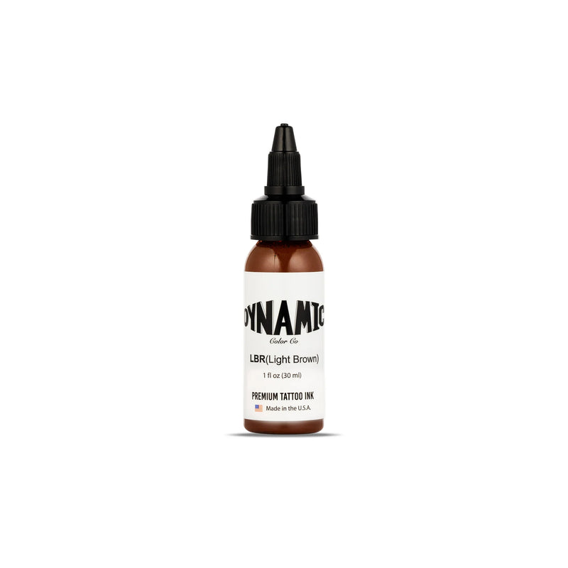 Dynamic Light Brown Tattoo Ink - 1oz. Bottle - Ultimate Tattoo Supply