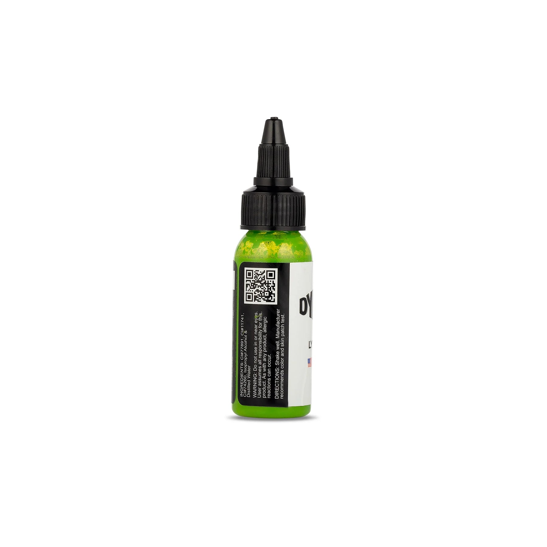 Dynamic Lime Green Tattoo Ink - 1oz. Bottle - Ultimate Tattoo Supply