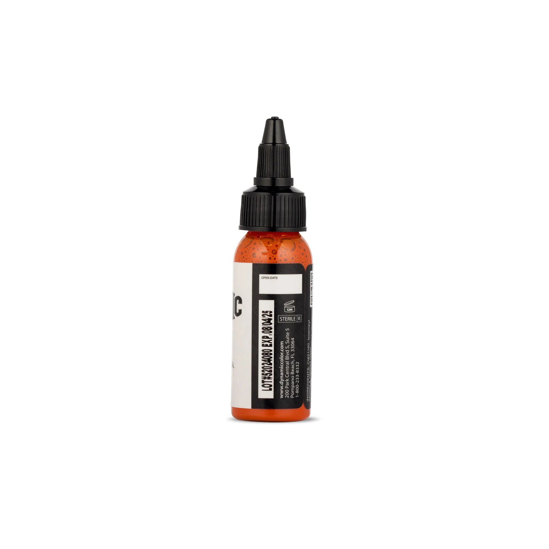 Dynamic Orange Tattoo Ink - 1oz. Bottle - Ultimate Tattoo Supply