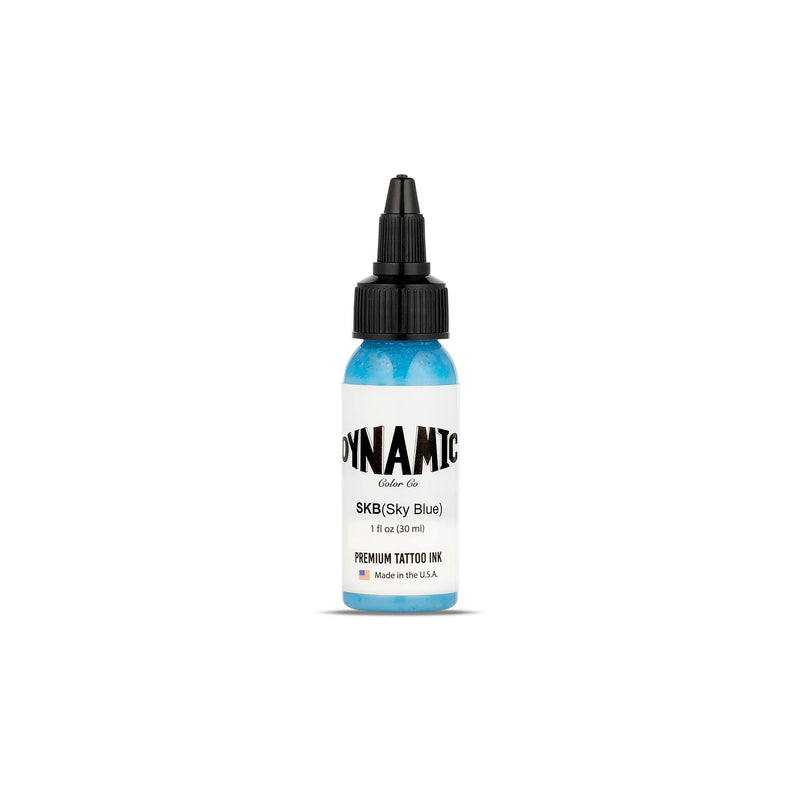 Dynamic Sky Blue Tattoo Ink - 1oz. Bottle - Ultimate Tattoo Supply