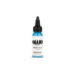 Dynamic Sky Blue Tattoo Ink - 1oz. Bottle - Ultimate Tattoo Supply