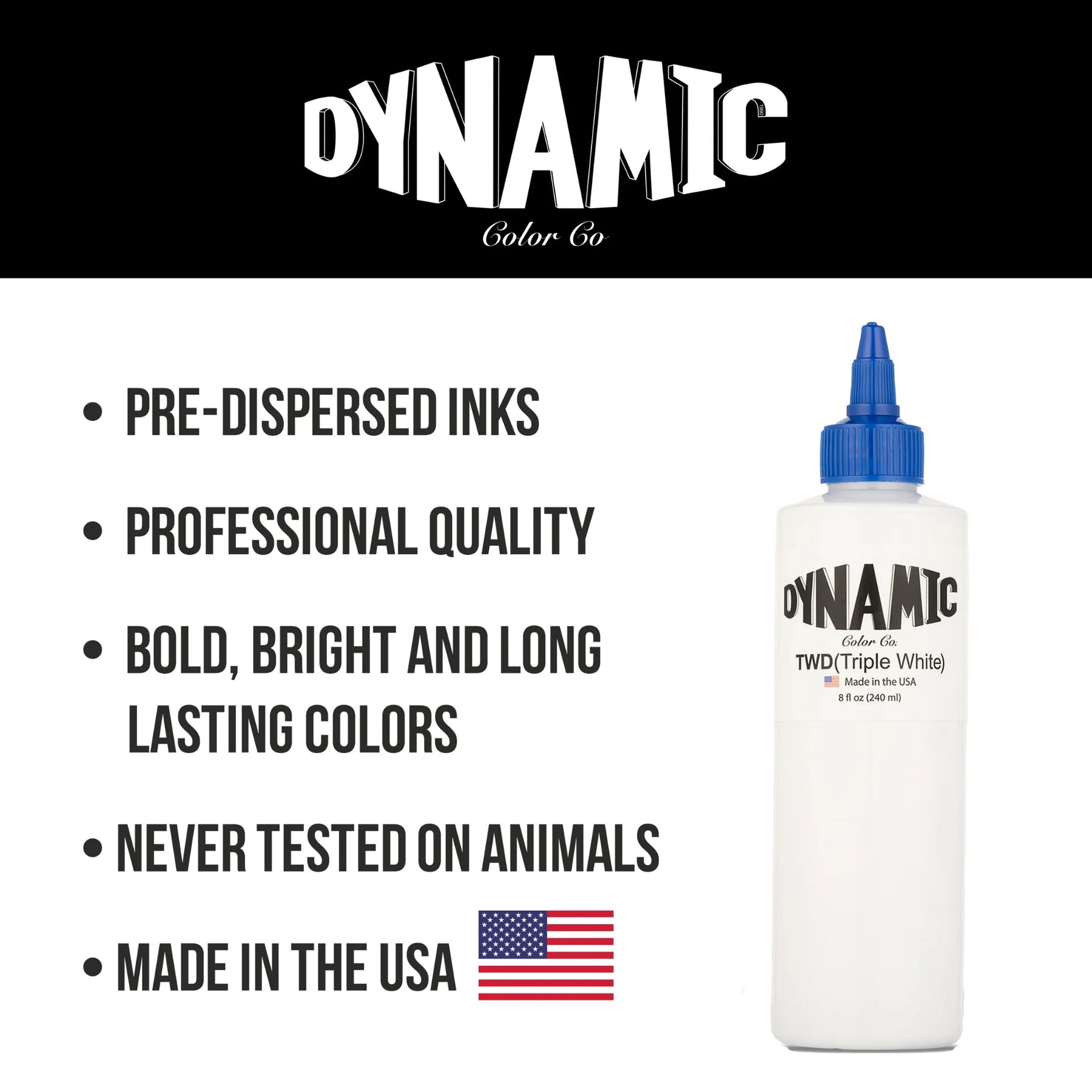 Dynamic Triple White - Pick Size - Ultimate Tattoo Supply