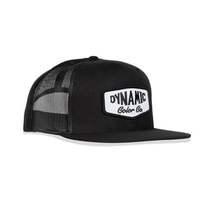 Gift with Purchase - Dynamic Trucker Hat - Black w/ Embroidered Patch