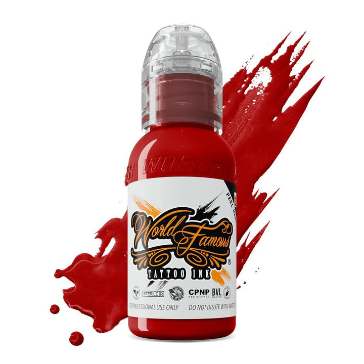 World Famous - Red Hot - Ultimate Tattoo Supply