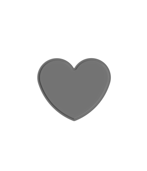 Ghost Tattoo Heart Tray (Tray Only) - Ultimate Tattoo Supply