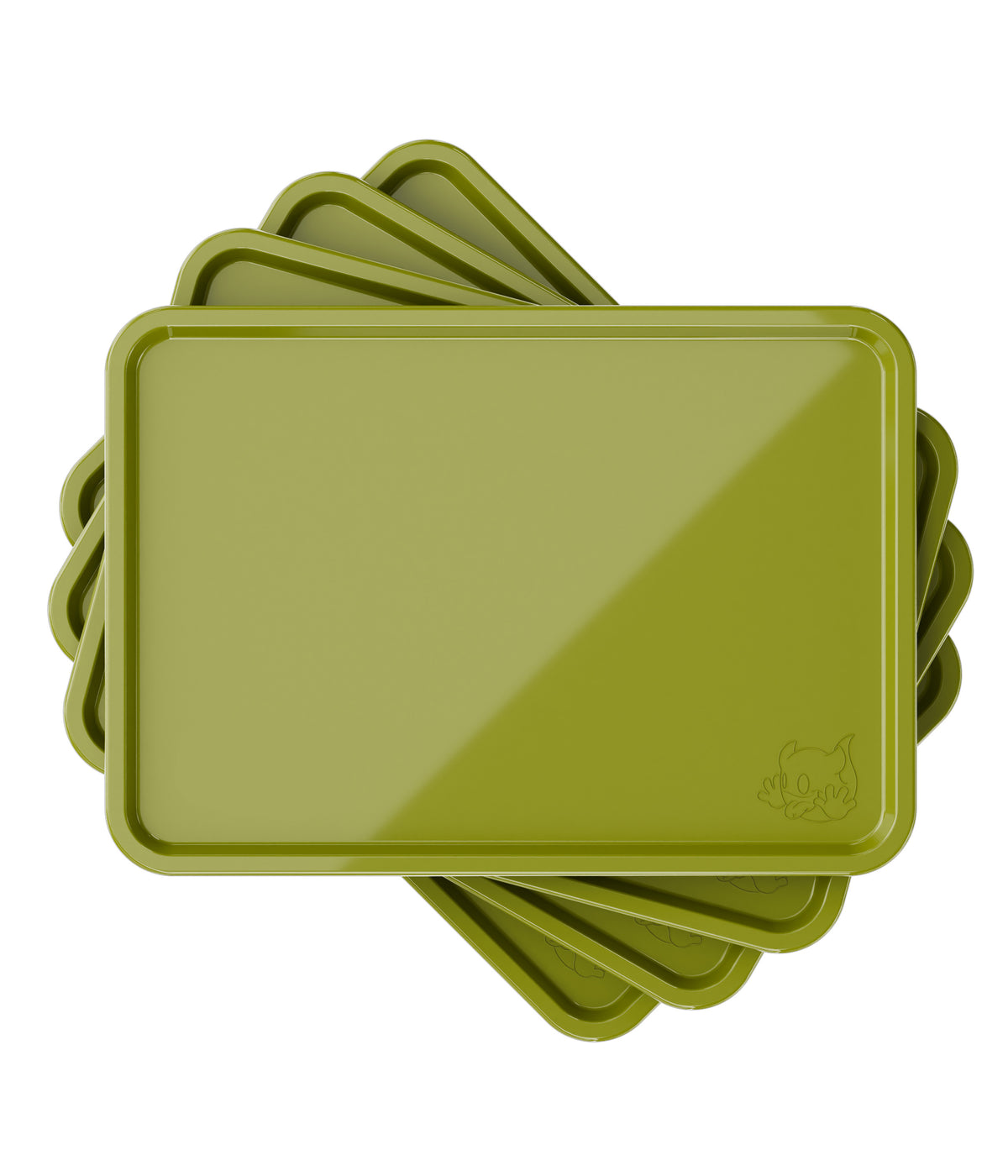 Ghost Mayo Tray Kit (Mayo Stand Base + Mr Skelly Ghost Tray) — Pick Color Studio Mayo Base Quiet Season