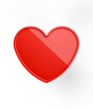 Ghost Tattoo Heart Tray (Tray Only) Ritual Red