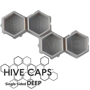 Deep Hive Caps™ — Bag of 200 Ink Caps (50 Pieces) — Pick Color - Ultimate Tattoo Supply